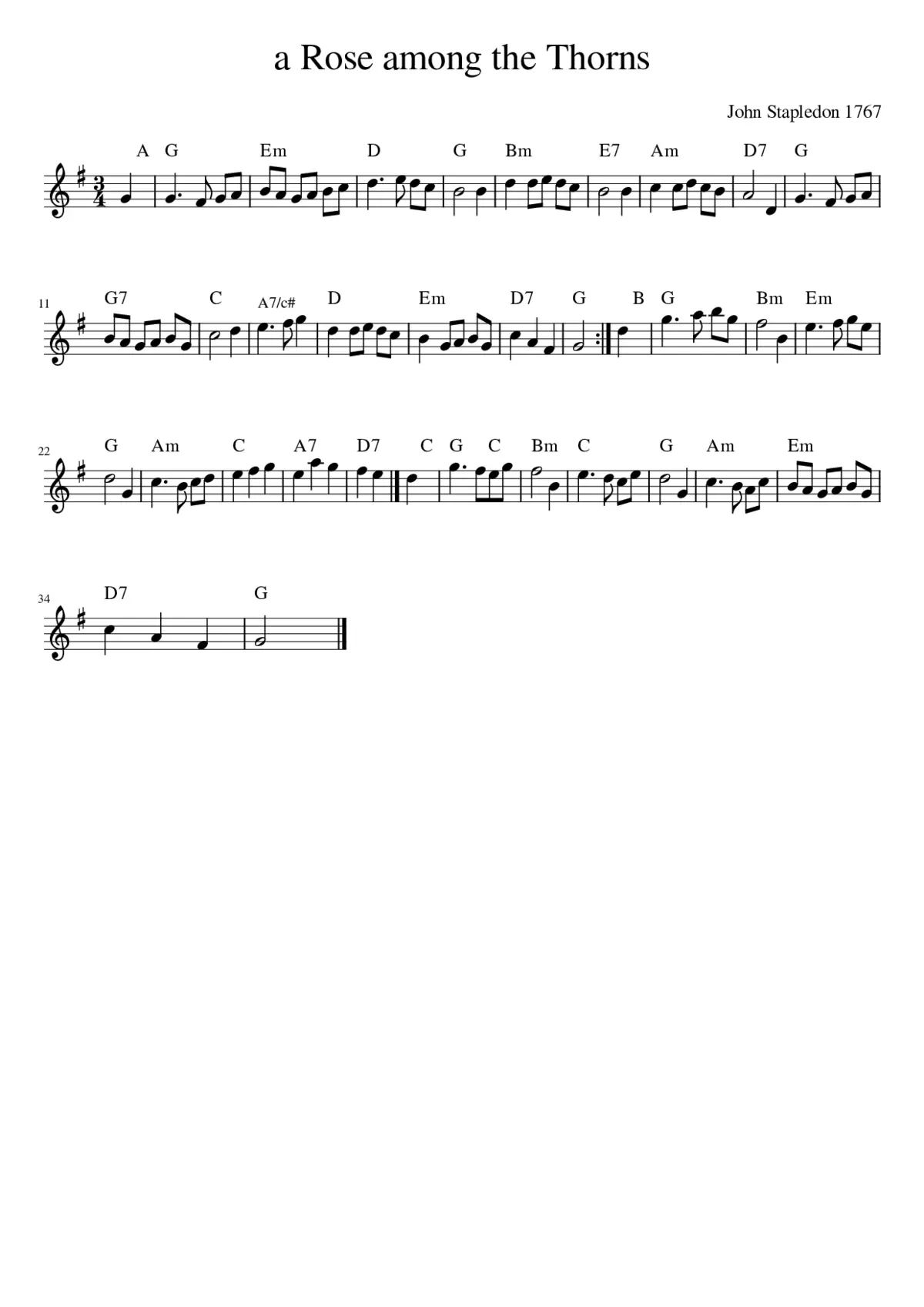 a Rose among the Thorns - Page 1