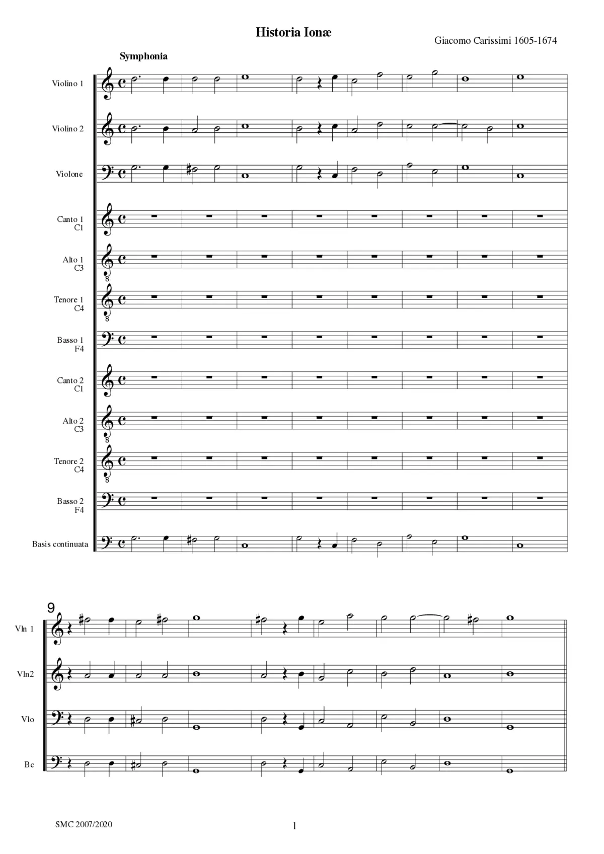 Historia Ionæ - Page 1