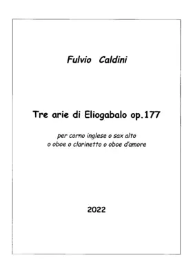 3 Arie di Eliogabalo