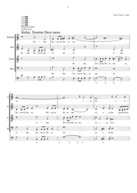 Reduc Domine Deus meus oculos majestatis SWV 75