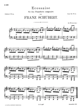 Ecossaise, D.158