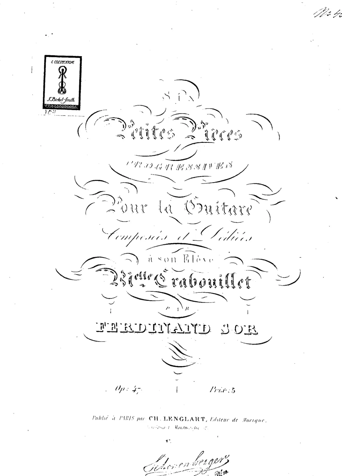 6 Petites pièces progressives - Page 1