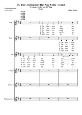 Erschienen ist der herrlich' Tag