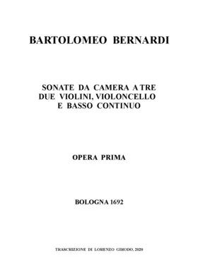 Sonate da camera a tre