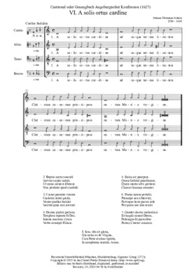 A solis ortus cardine