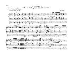 Aus der Tiefen, Op.85 No.3