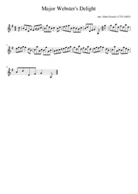 Major Webster's Delight