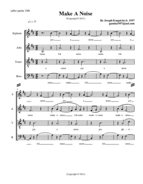Make a joyful noise