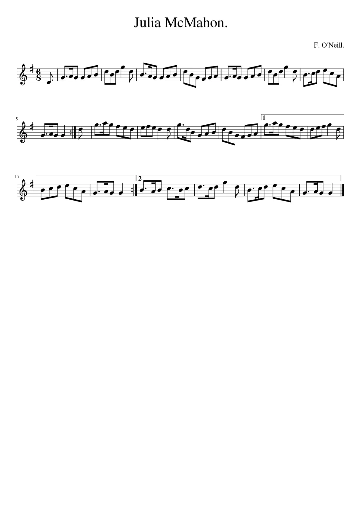 Julia McMahon - Page 1