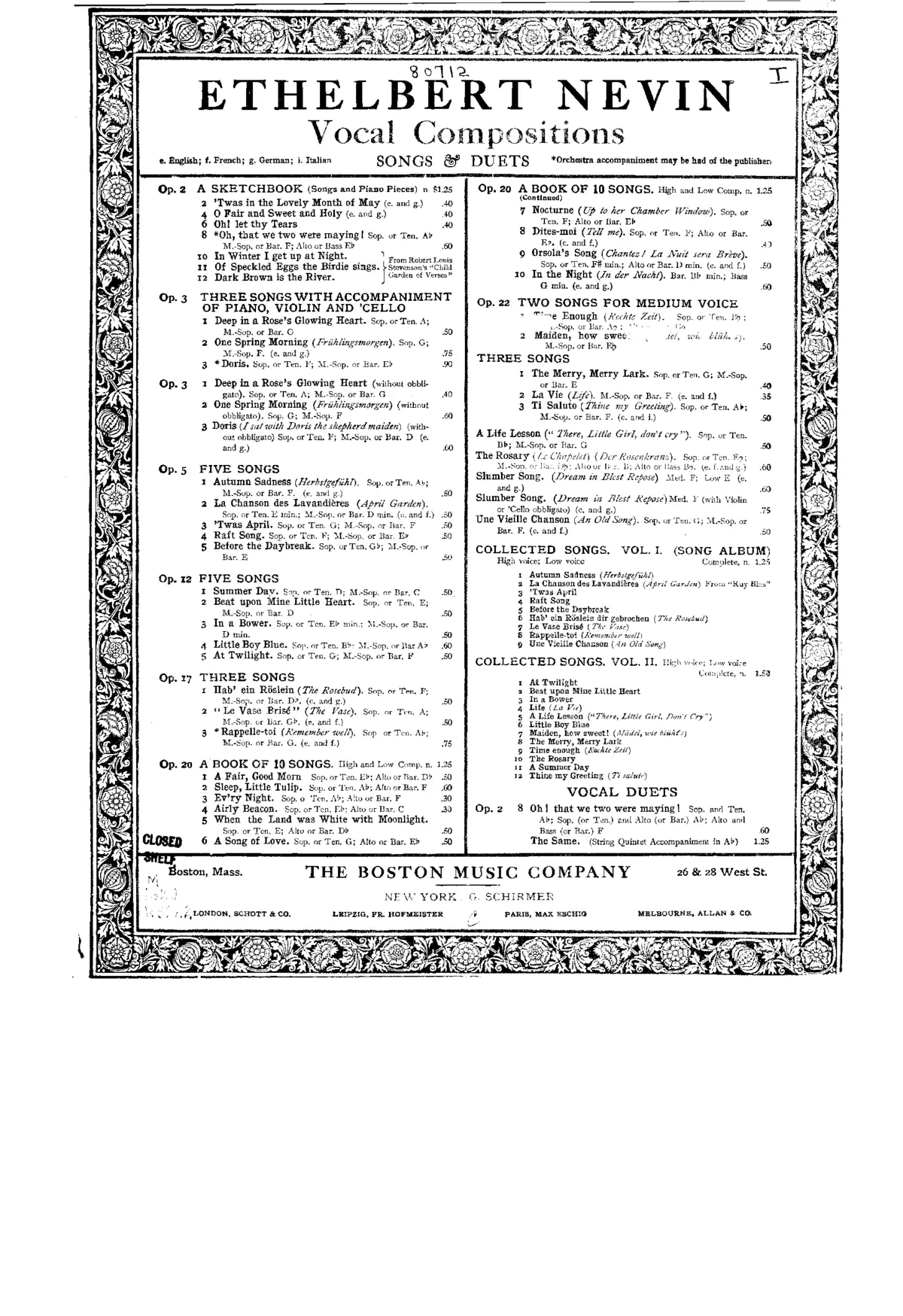 2 Songs - Page 1