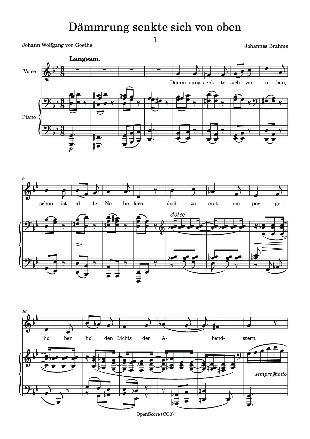 Dämmrung senkte sich von oben - Page 1