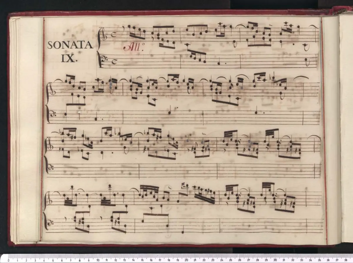 Keyboard Sonata in C major - Page 1