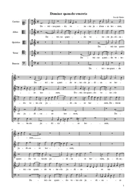 Domine quando veneris