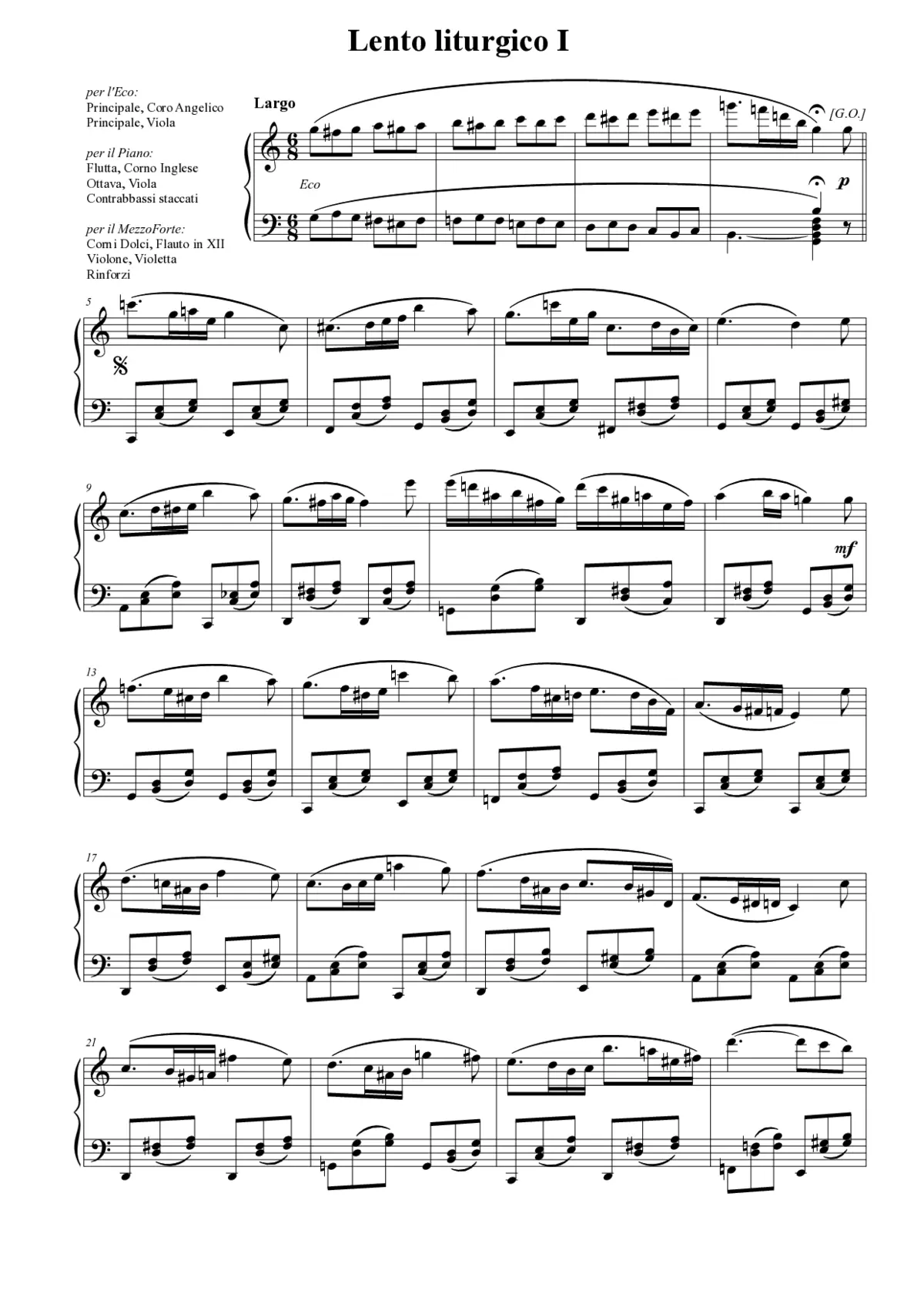 12 Lenti liturgici - Page 1