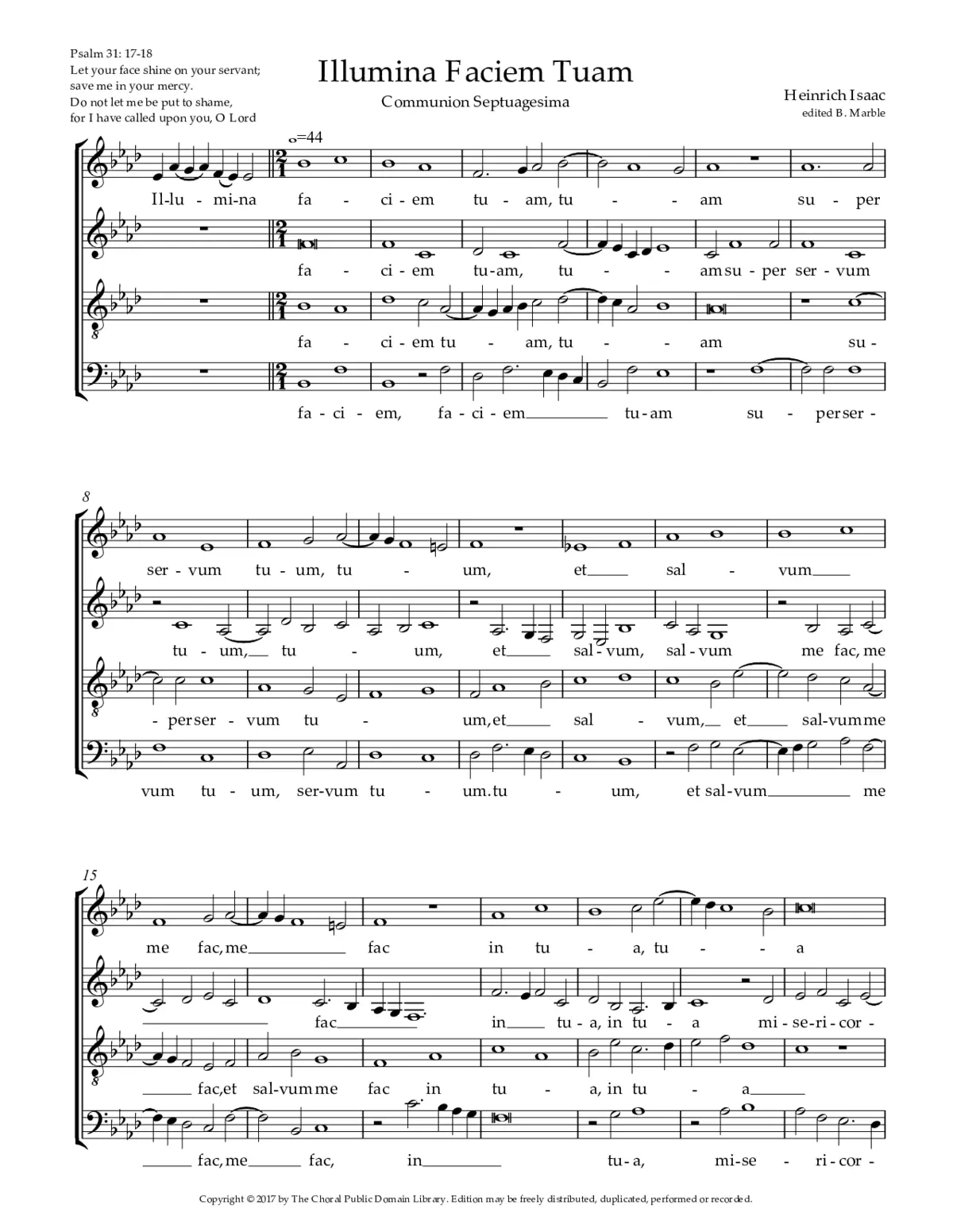 Illumina faciem - Page 1