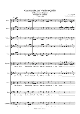 Gottesfurcht, der Weisheit Quelle