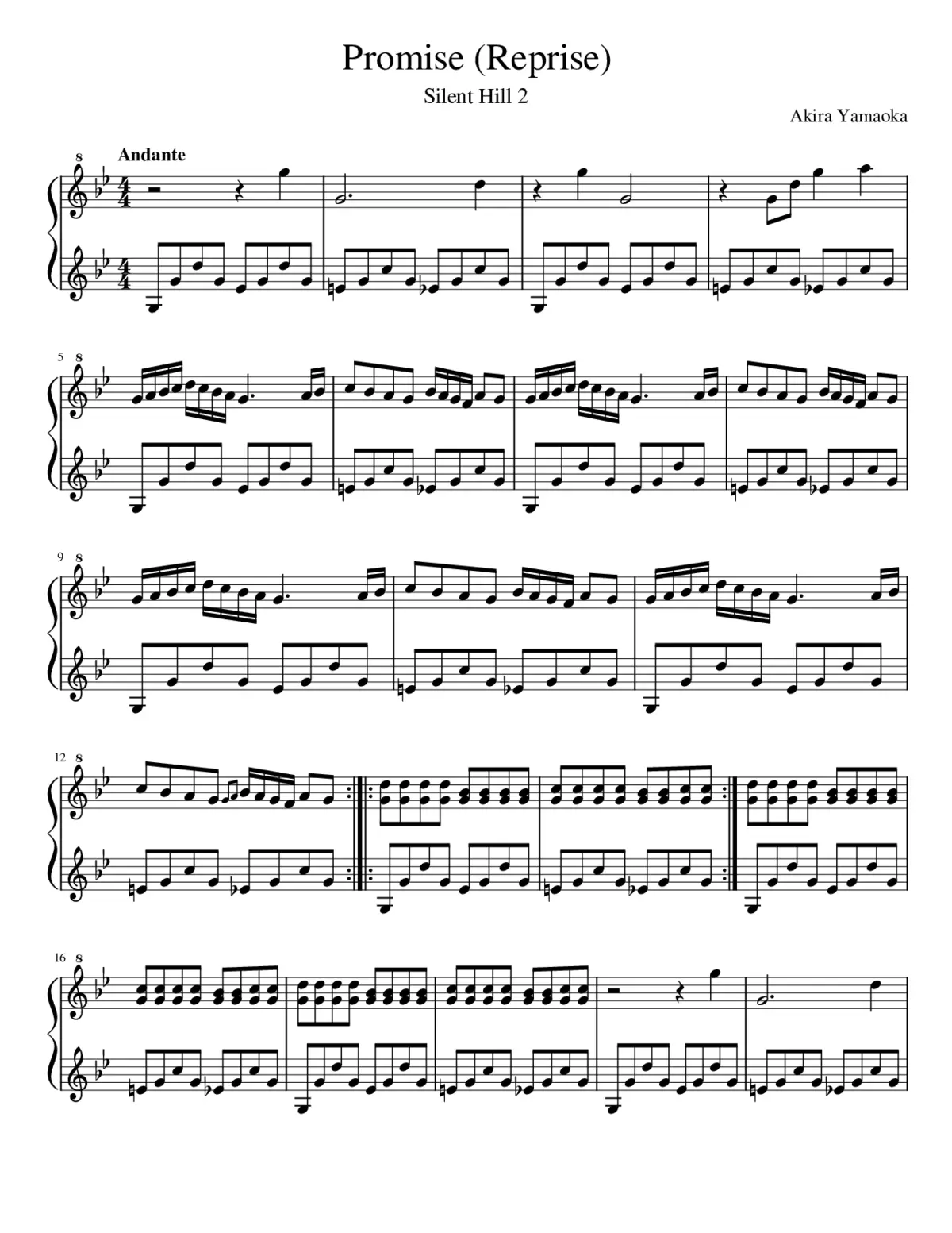 Promise (Reprise) - Page 1