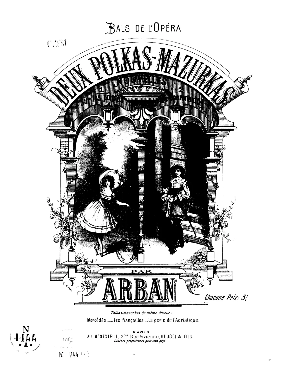 Deux polkas-mazurkas nouvelles - Page 1