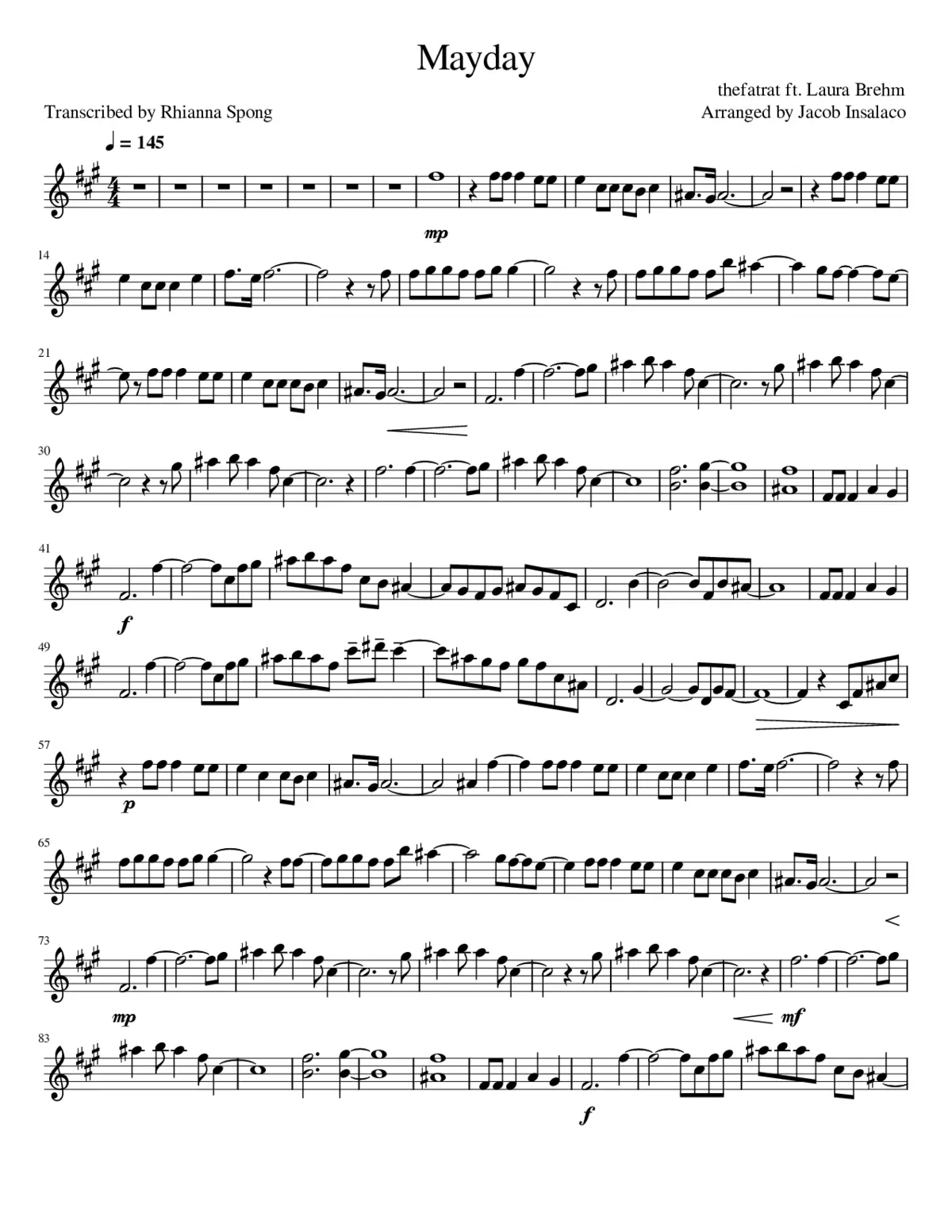 Mayday - Page 1