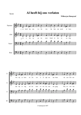 Al heeft hij ons verlaten