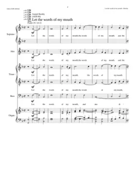 Let the words of my mouth