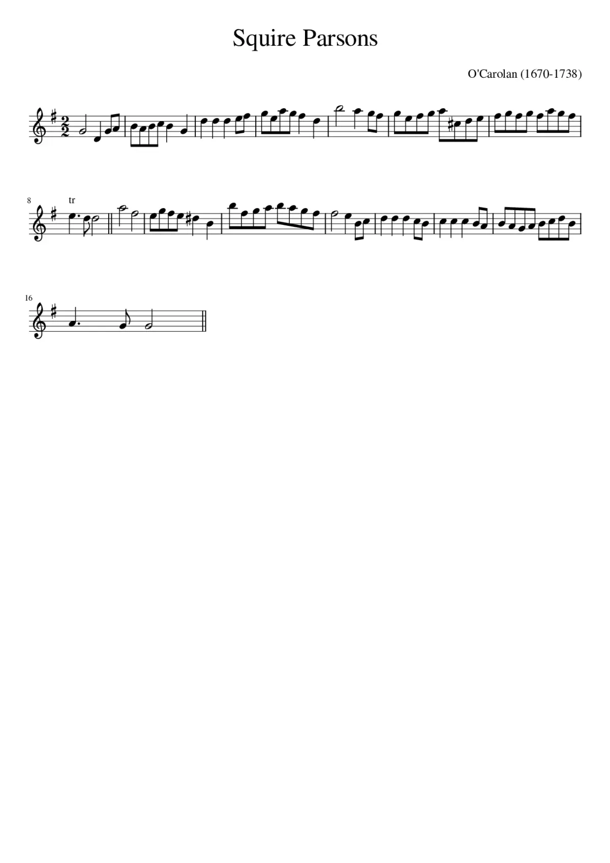 Squire Parsons - Page 1