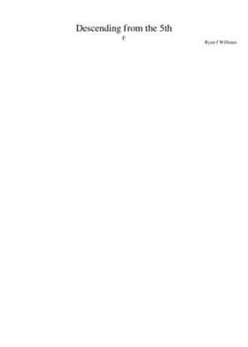 Descending from the 5th - F