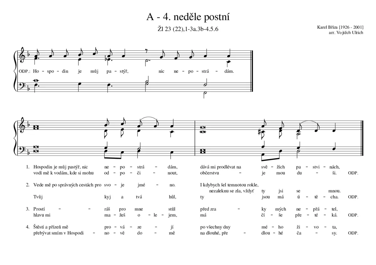 A - 4. neděle postní - Page 1