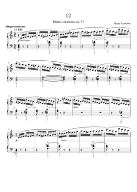 Études enfantines Op.37