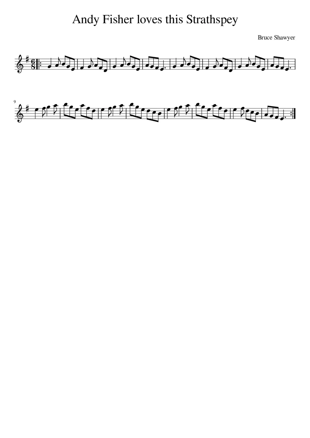 Andy Fisher loves this Strathspey - Page 1