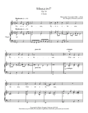 Missa in F OP 14