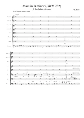 Mass in B minor BWV 232