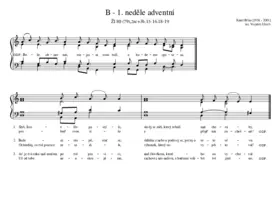 B - 1. neděle adventní