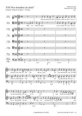 Was betrübst du dich?