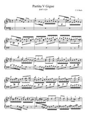 Partita in G major BWV 829