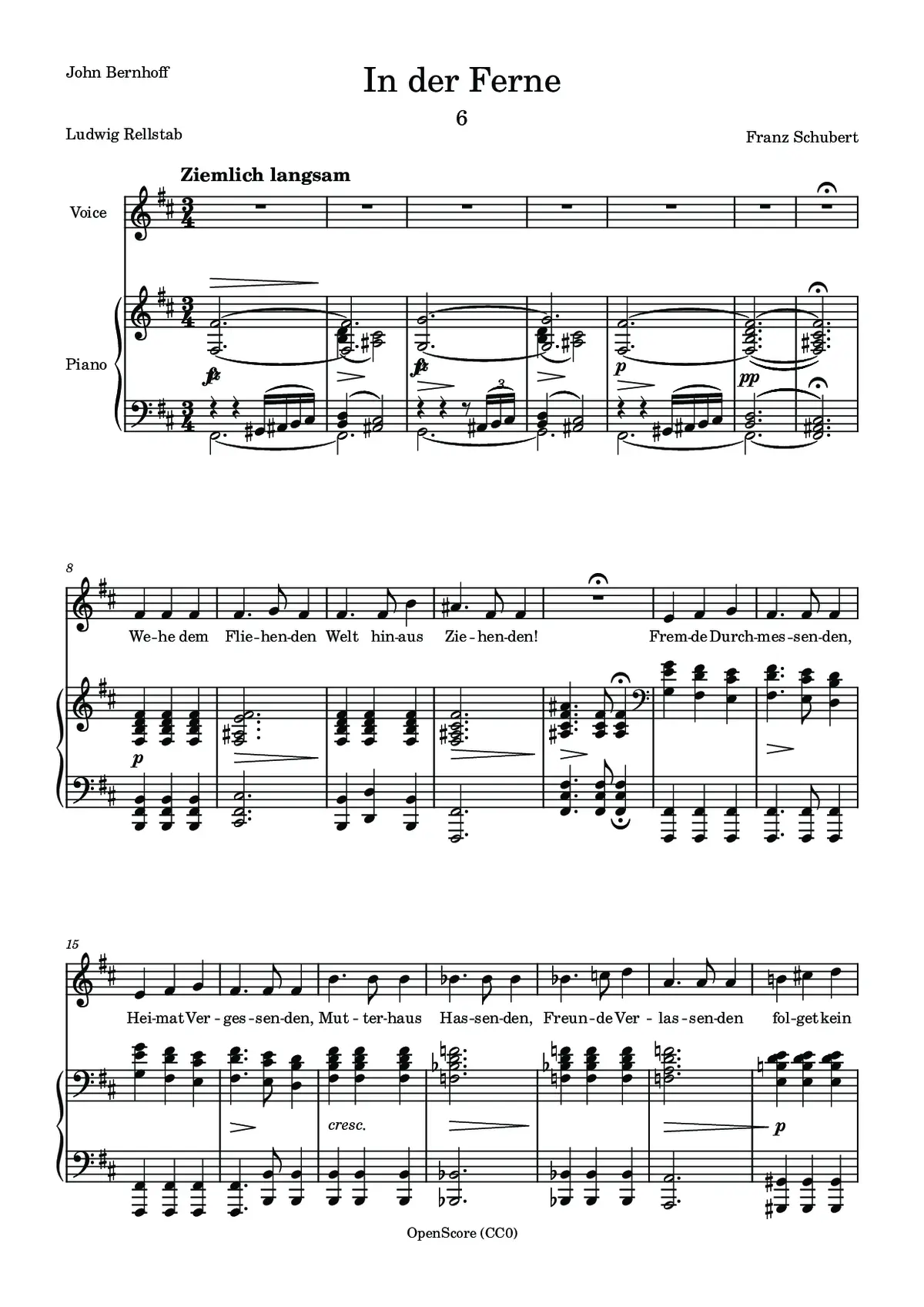 In der Ferne - Page 1