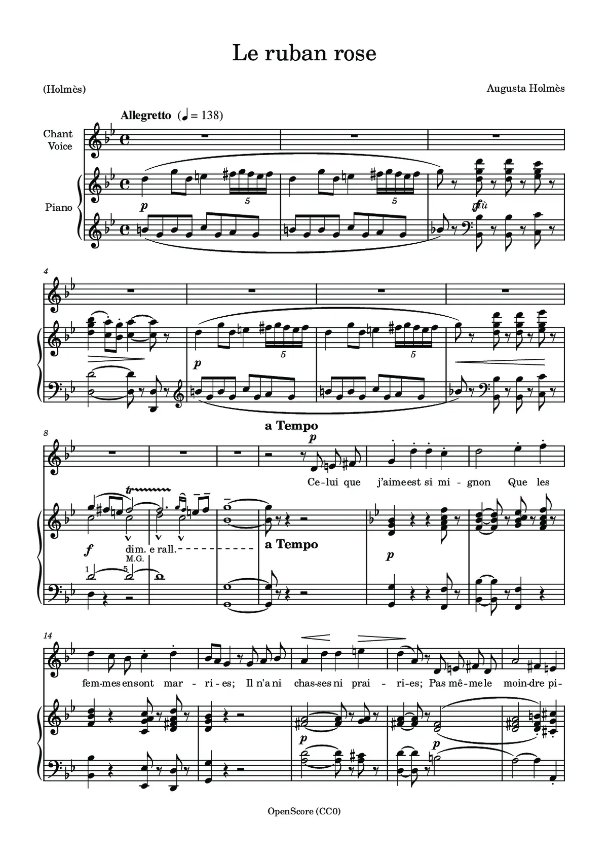 Le ruban rose - Page 1