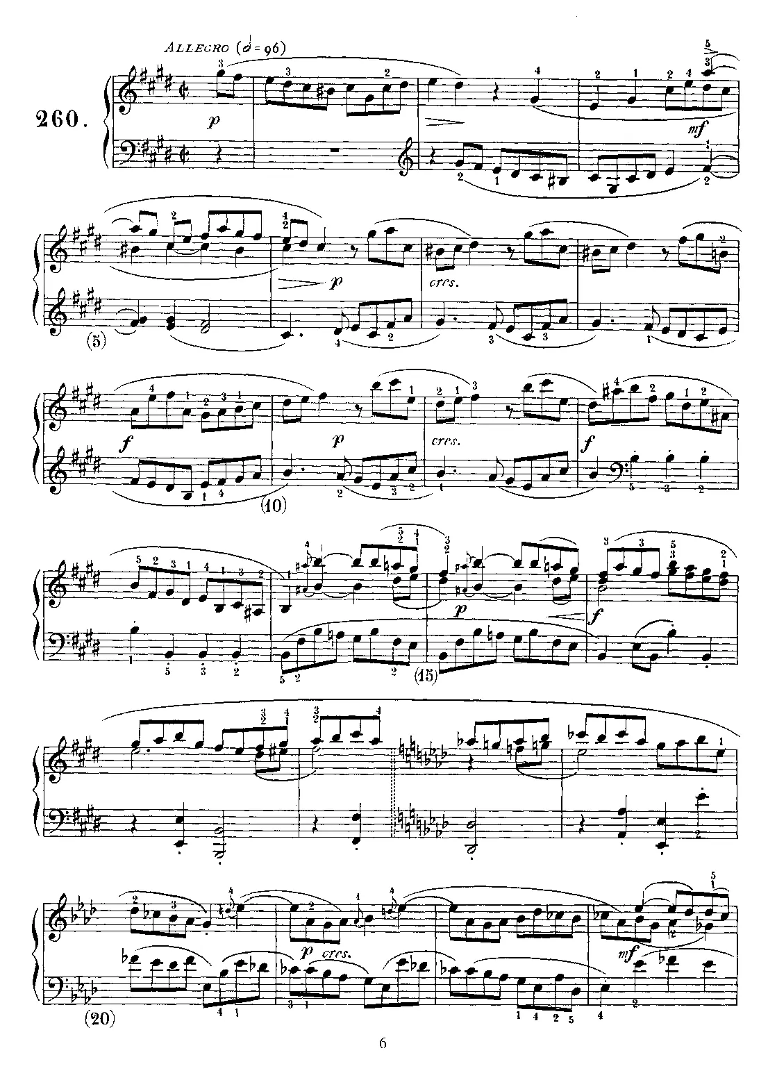 Keyboard Sonata in C-sharp minor - Page 1