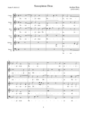 Suscepimus Deus a 6