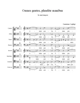 Omnes gentes, plaudite manibus