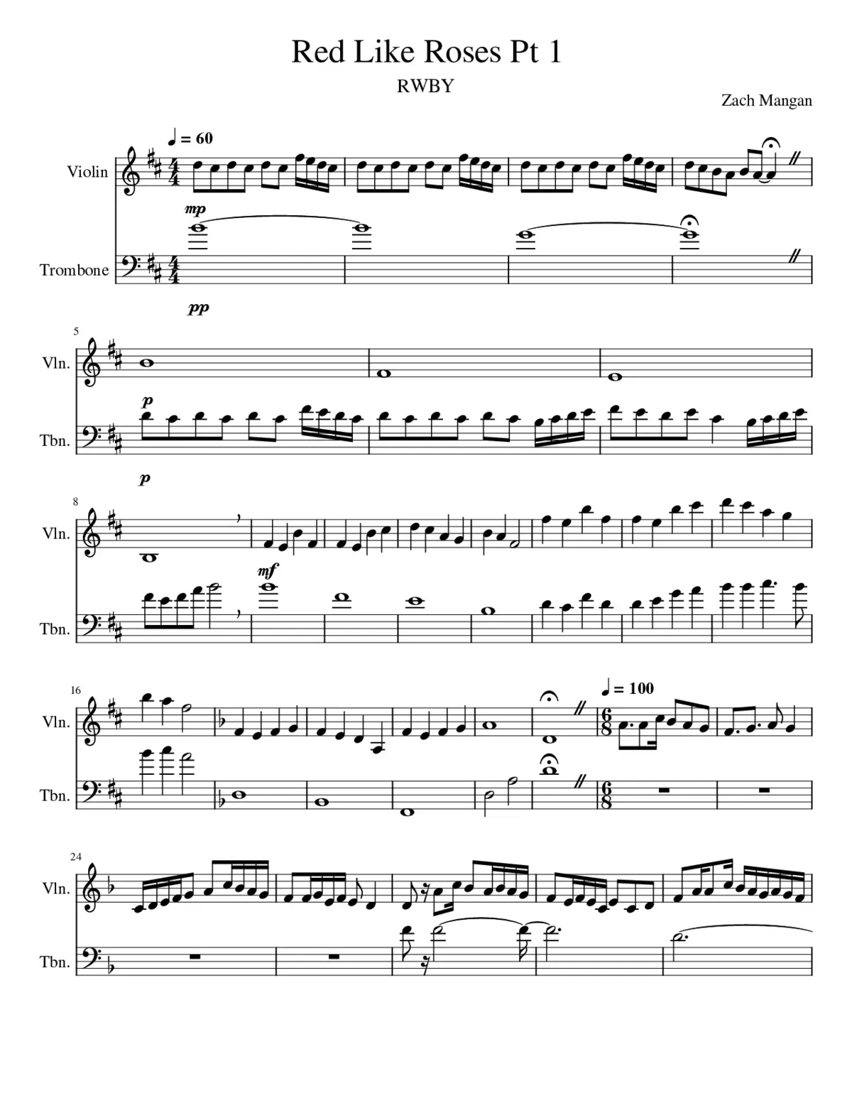 red like roses - Page 1