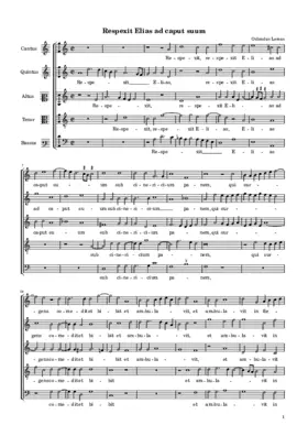 Respexit Elias ad caput suum