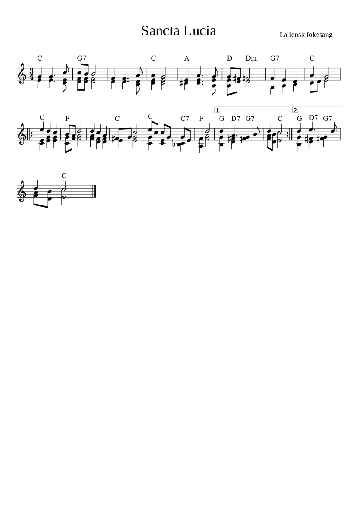 sancta lucia - Page 1