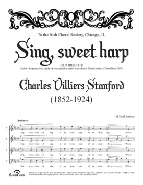 Sing, sweet harp