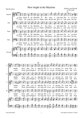 How bright in the Maytime