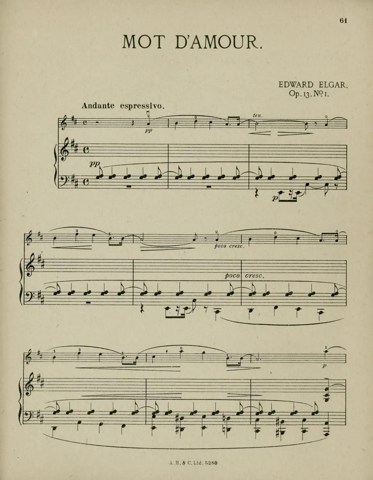 2 Pieces for Violin &amp; Piano - Page 1
