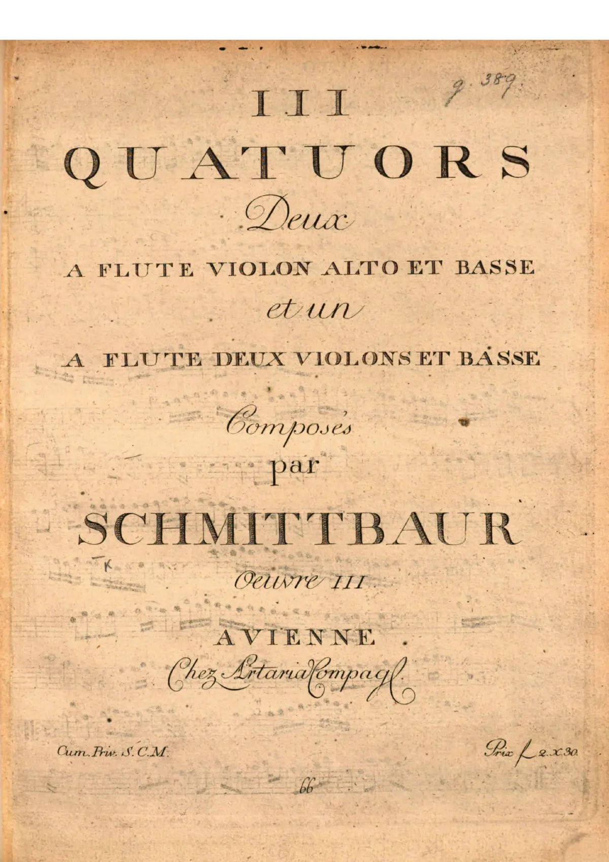 3 Flute Quartets - Page 1