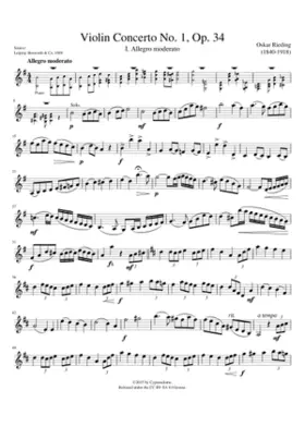 Violin Concerto No.1 Op.34