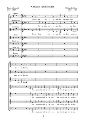 Corydon, verse sans fin