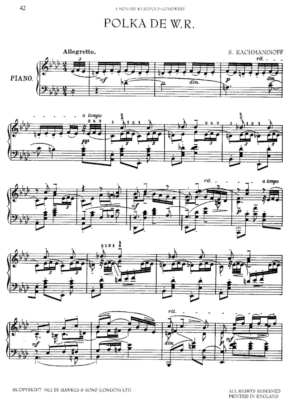 Polka de W.R. - Page 1